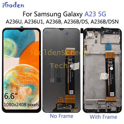 For Samsung Galaxy A G Lcd Display With Frame Touch Screen