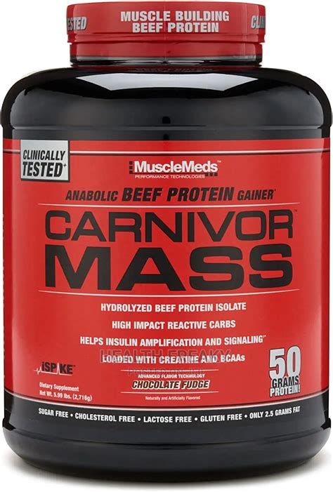 Carnivor Mass Gainer Beef Protein Isolate Weight Gainer In Accra Metropolitan Vitamins