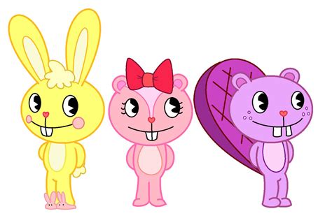 Cuddles Giggles And Toothy Happy Tree Friends By Bg Enterprises On