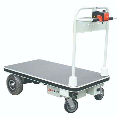 Battery Power Platform Truck Electric Platform Trolley Manufacturer