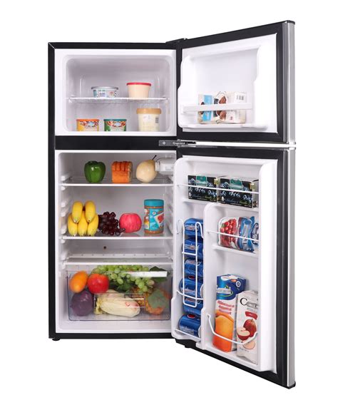 Frigidaire 4 5 Cu Ft 2 Door Compact Refrigerator Chrome Trim