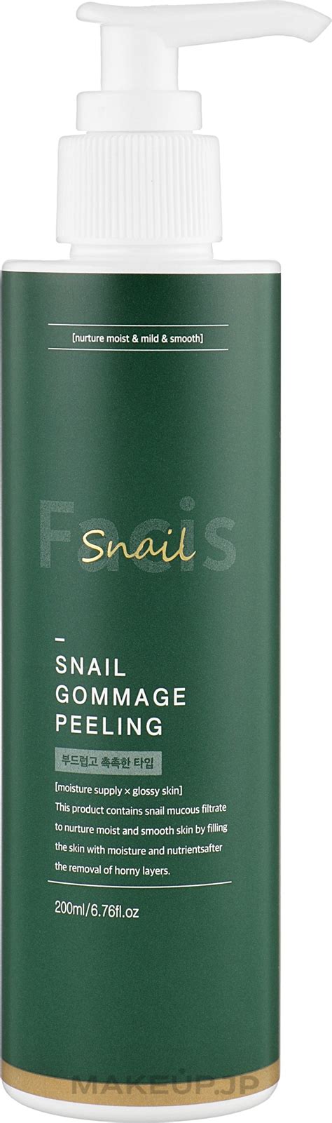 Mild Face Peeling Gel With Snail Mucin Facis Snail Gommage Peeling