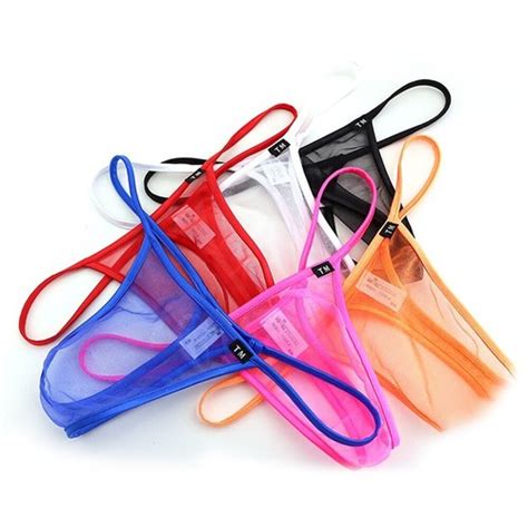 Men S Elastic G String Swimwear Micro Bikini T Back Australia Ubuy