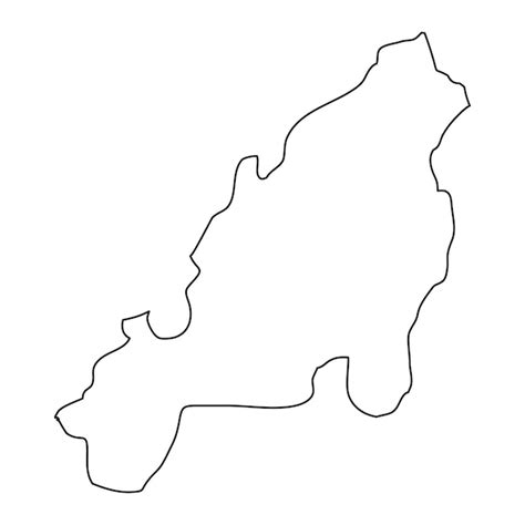 Premium Vector Nagaland State Map Administrative Division Of India