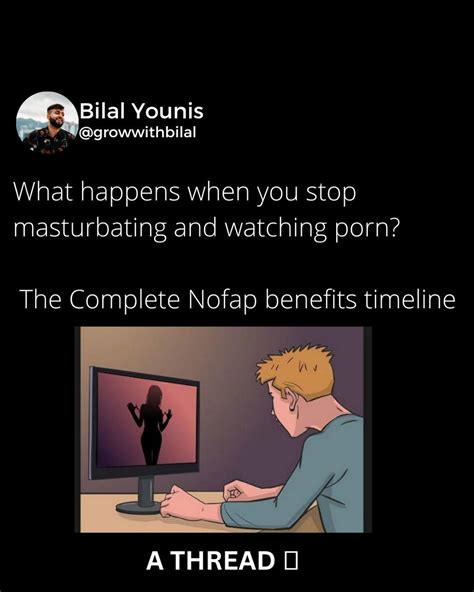 Bilal Younis On Twitter What Happens When You Stop Masturbating And