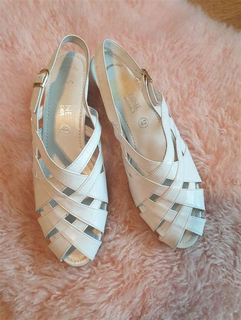 Sandalette Vintage Stiel Weiss Gold Kaufen Auf Ricardo