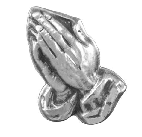 Praying Hands Sterling Silver Lapel Pin Buy Religious Catholic Store