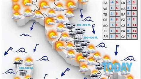 Meteo previsioni giovedì 28 novembre 2013