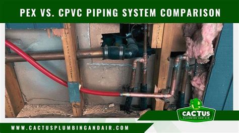 PEX vs CPVC Piping System Comparison