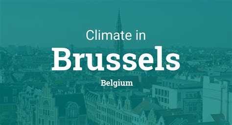 Climate & Weather Averages in Brussels, Belgium