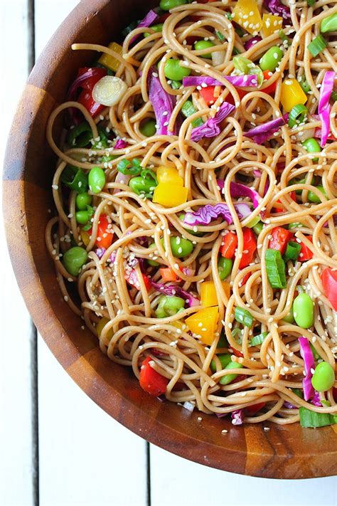 Vegan Sesame Noodle Salad Recipe Asian Pasta Salads Asian Pasta