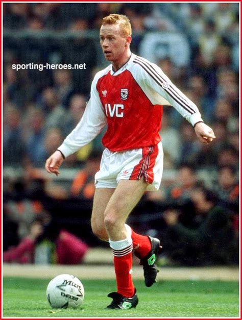 Perry Groves League Appearances For The Gunners Arsenal Fc