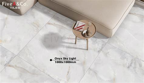 Gạch Ấn Độ Onyx Sky Light 100x100cm