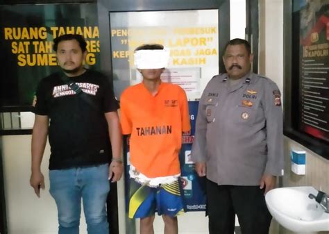 Polres Sumedang Amankan Seorang Pria Yang Kedapatan Membawa Paket