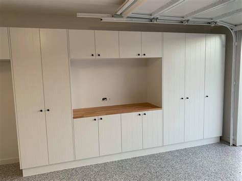 Hampton Style Garage Storage Cabinets Gold Coast