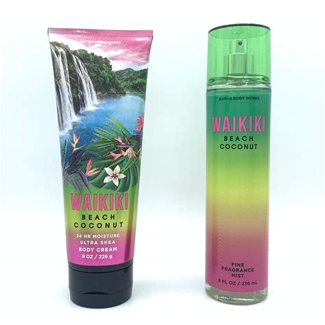 Buy Bath And Body Works Waikiki Beach Coconut Edition Oz Body