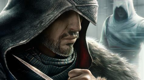 HD Wallpaper Assassins Creed Desmond Miles Hood Face Knife Beard