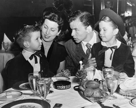 Frank Sinatra And Family by Bettmann