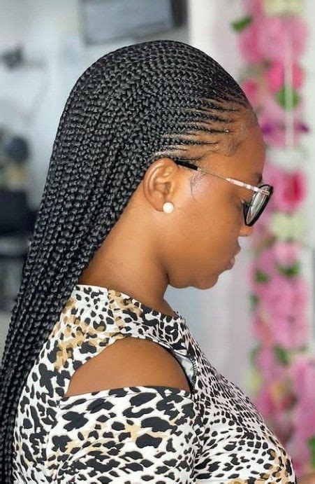 Simple Diy Cornrows And Braids Half Cornrows Cornrows With Box Braids