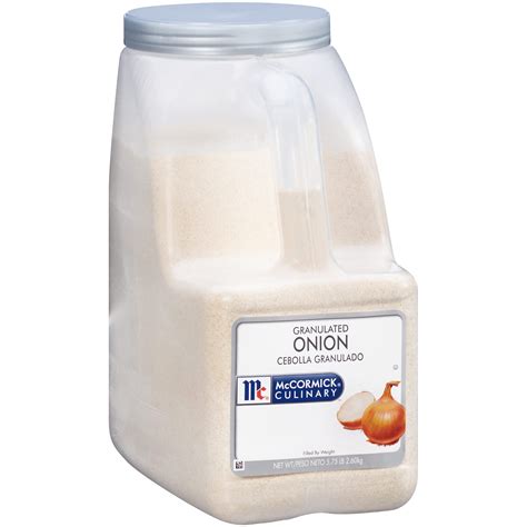 Mccormick Culinary Granulated Onion, 5.75 Lb - One 5.75 Pound Container ...