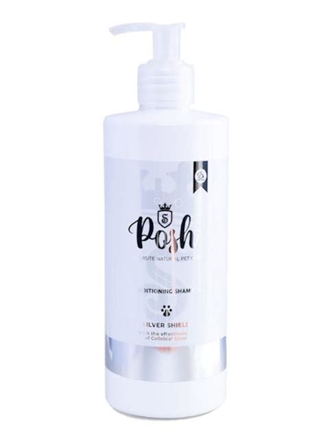 Posh Conditioning Shampoo With Colloidal Silver Silver Shield