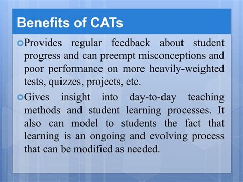 Classroom Assessment Techniques Ppt