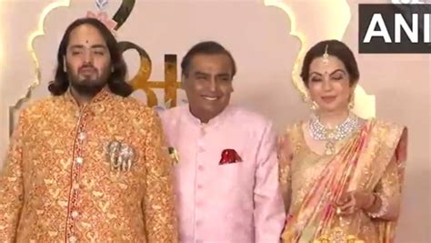 Inside Anant Ambani Radhika Merchant Wedding Groom S Choice Of Orange