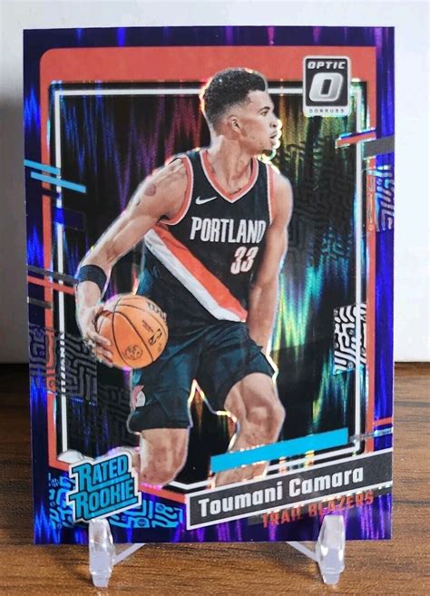 Panini Optic Toumani Camara Purple Shock Prizm Rc