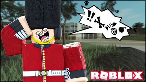 Trolling As A Royal Guard In The Roblox British Army YouTube