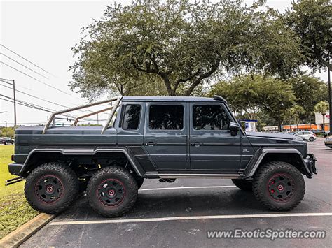 Mercedes 6x6 spotted in Jacksonville, Florida on 09/23/2022, photo 2