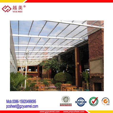 Toiture Plastique polycarbonate ondulé feuilles Prix 2016 Chine