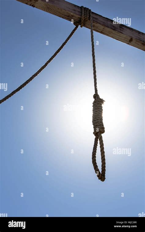 Hangman's gallows hi-res stock photography and images - Alamy