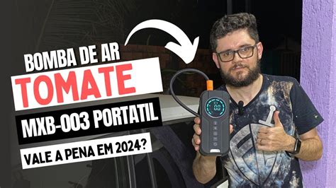 BOMBA de ar TOMATE MXB 003 PORTÁTIL vale a pena em 2024 Não compre