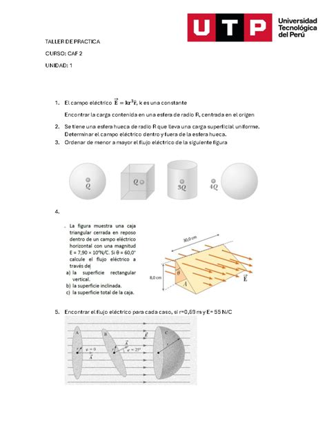 Taller DE Practica VF CALCULO APLICADO A LA FISICA 2 TALLER DE