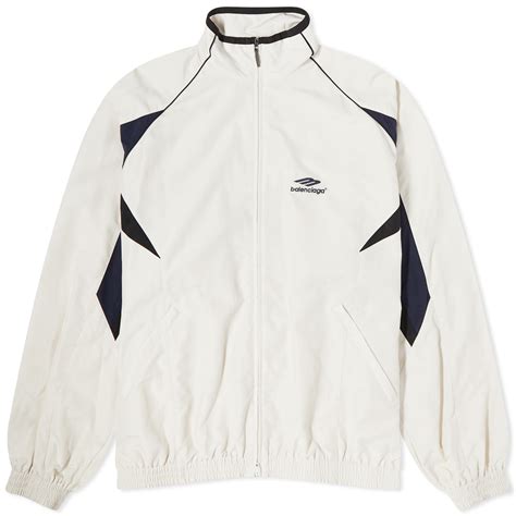 Balenciaga Track Jacket White End Jp