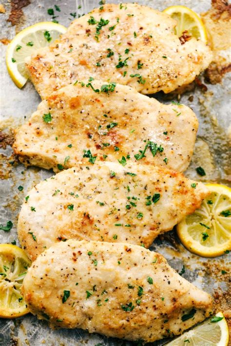 Baked Parmesan Garlic Chicken Breast Recipe - Recipe Ocean