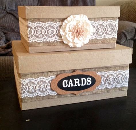 Awesome Rustic Wedding Card Box Ideas