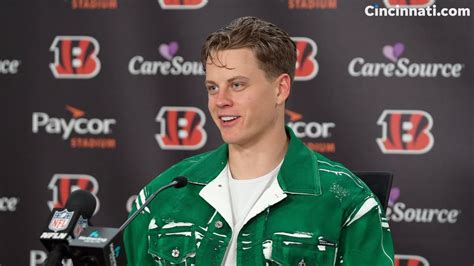 Bengals Quarterback Joe Burrow Gives Post Game Press Conference After