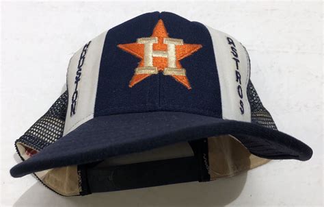 Vintage Houston Astros Trucker Hat Cap Lucky Stripes … - Gem