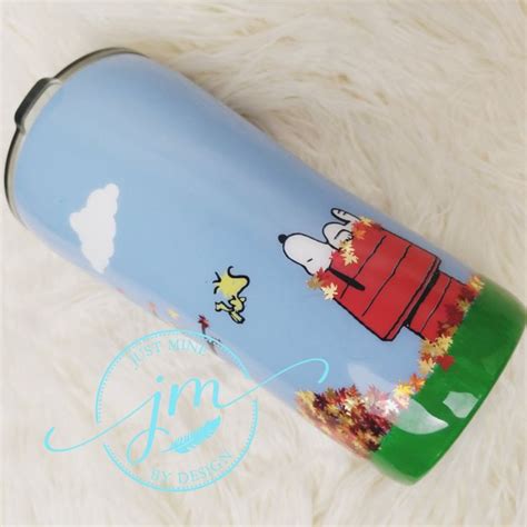 Snoopy Glitter Tumbler Snoopy Fall Tumbler Ozark Trail Tumbler