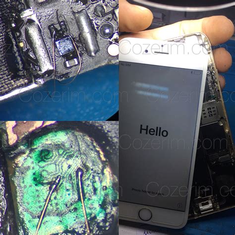 IPhone 6 9 hatası Anakart Tamiri Cozerim Profesyonel IPhone