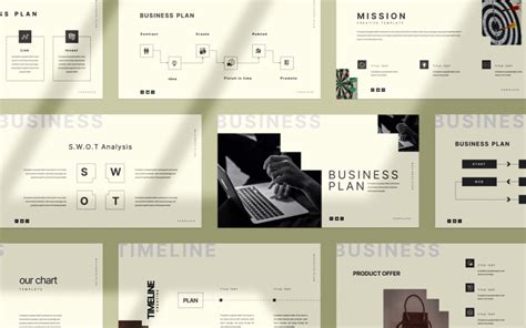 Business Plan Presentation Template Templatemonster