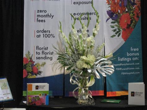 Fsn Booth Flowers At The Arkansas Florist Convention