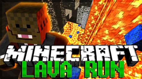 Minecraft Lava Run Parkour Race W Bajancanadian Jeromeasf Youtube