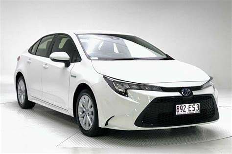 Sold Toyota Corolla Ascent Sport E Cvt Hybrid In White Used