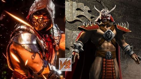 Mortal Kombat 11 Scorpion Vs Shao Kahn Fight And Baraka Vs Kung Lao Fight Fatality End