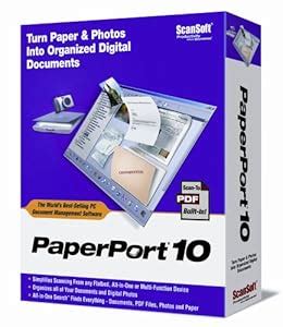 Amazon ScanSoft PaperPort 10