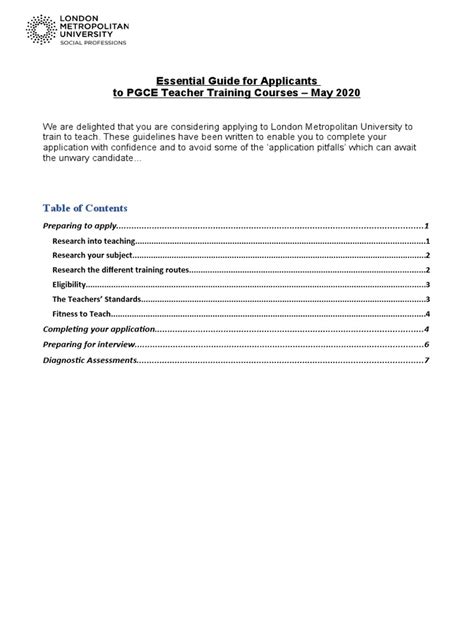 Pgce Cambridge Entry Requirements Informacionpublicasvetgobgt