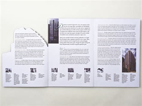 Die-Cut Brochure on Behance