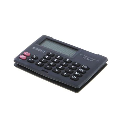 Casio Lc 160lv Pocket Calculator